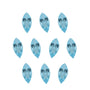 4x2 mm natural sky blue topaz, marquise cut | Sapphire Row · cut7