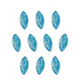 4x2 mm natural swiss blue topaz, marquise cut | Sapphire Row · cut7