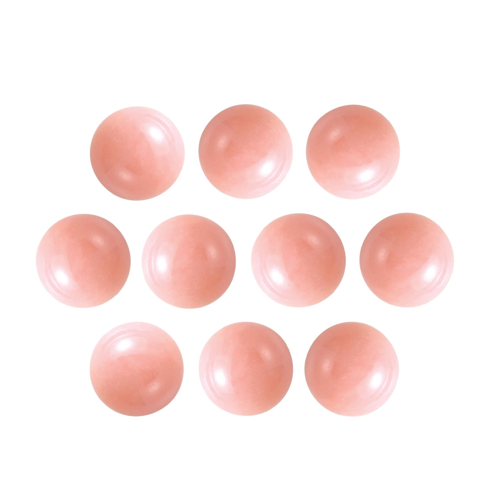 5.5 mm natural pink opal, round cut | Sapphire Row · cut7