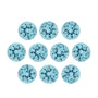 5.5 mm natural sky blue topaz, round cut | Sapphire Row · cut7