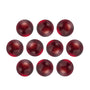 5 mm natural dark orange red mozambique garnet, round cut | Sapphire Row · cut7