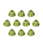 Lot of 10: 5 mm natural green peridot, trillion cut | Sapphire Row · cut7