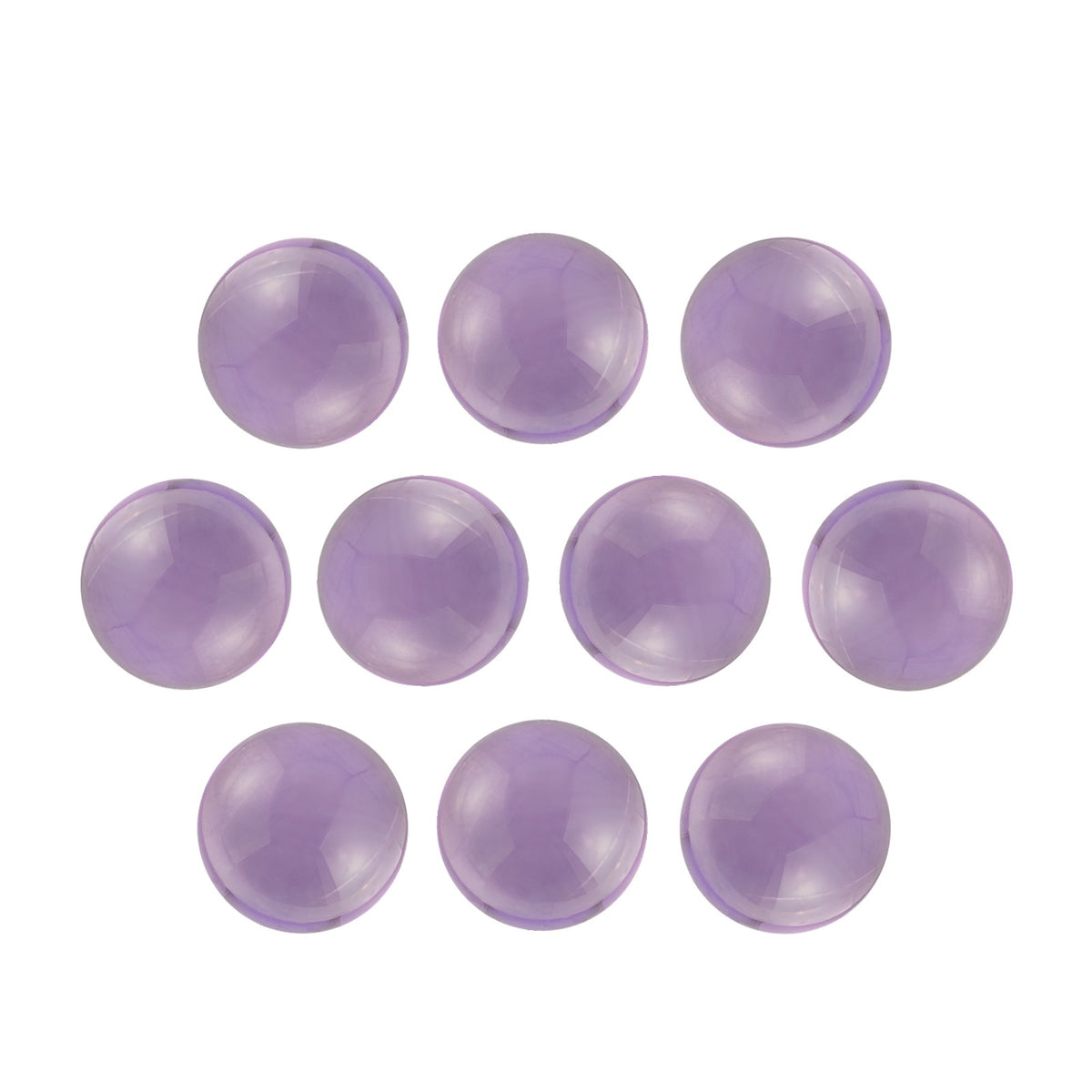 5 mm natural purple amethyst, round cut | Sapphire Row · cut7