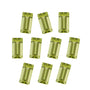 Lot of 10: 5x2.5 mm natural arizona green peridot, straight baguette cut | Sapphire Row · cut7