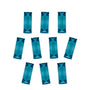 5x2.5 mm natural london blue topaz, straight baguette cut | Sapphire Row · cut7