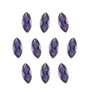 Lot of 10: 5x2.5 mm natural purple iolite, marquise cut | Sapphire Row · cut7