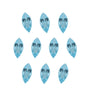 5x2.5 mm natural sky blue topaz, marquise cut | Sapphire Row · cut7