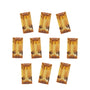 Lot of 10: 5x2 mm natural orange citrine, straight baguette cut | Sapphire Row · cut7