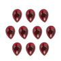 5x3 mm natural dark orange red mozambique garnet, pear cut | Sapphire Row · cut7