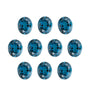 5x3 mm natural london blue topaz, oval cut | Sapphire Row · cut7