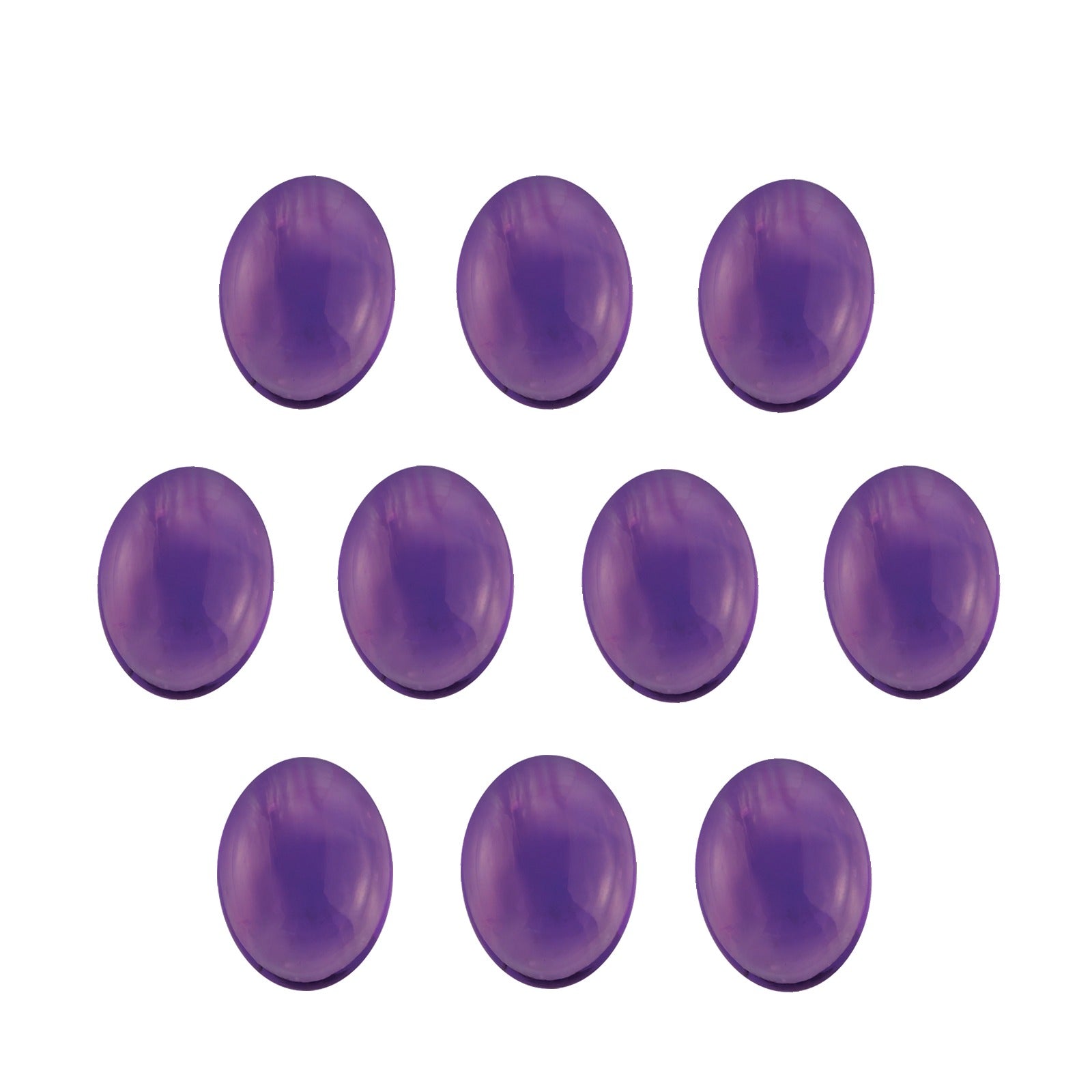 5x3 mm natural purple amethyst, oval cut | Sapphire Row · cut7