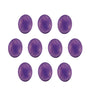 5x3 mm natural purple amethyst, oval cut | Sapphire Row · cut7