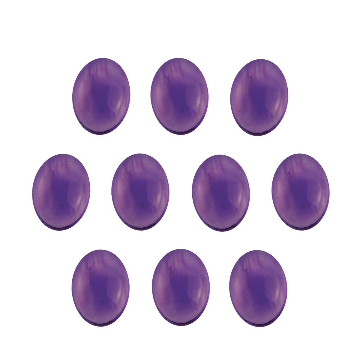 5x3 mm natural purple amethyst, oval cut | Sapphire Row · cut7