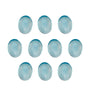 5x3 mm natural swiss blue topaz, oval cut | Sapphire Row · cut7