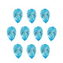 5x3 mm natural swiss blue topaz, pear cut | Sapphire Row · cut7