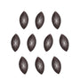 6x3 mm natural black star sapphire, marquise cut | Sapphire Row · cut7