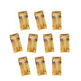 Lot of 10: 6x3 mm natural orange citrine, straight baguette cut | Sapphire Row · cut7