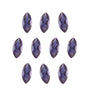 Lot of 10: 6x3 mm natural purple iolite, marquise cut | Sapphire Row · cut7