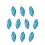 6x3 mm natural swiss blue topaz, marquise cut | Sapphire Row · cut7