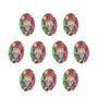 Lot of 10: 6x4 mm natural green mystic topaz, oval cut | Sapphire Row · cut7