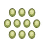 6x4 mm natural green peridot, oval cut | Sapphire Row · cut7