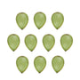 6x4 mm natural green peridot, pear cut | Sapphire Row · cut7