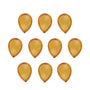 6x4 mm natural orange citrine, pear cut | Sapphire Row · cut7