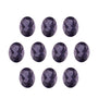 Lot of 10: 6x4 mm natural purple iolite, oval cut | Sapphire Row · cut7