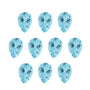 6x4 mm natural sky blue topaz, pear cut | Sapphire Row · cut7