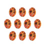 Lot of 10: 6x4 mm natural sunrise mystic topaz, oval cut | Sapphire Row · cut7