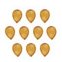 7x5 mm natural orange citrine, pear cut | Sapphire Row · cut7