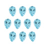 7x5 mm natural sky blue topaz, pear cut | Sapphire Row · cut7
