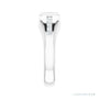 Natural Diamond Emerald-Cut Half-Bezel East-West Band in platinum, alternate view
