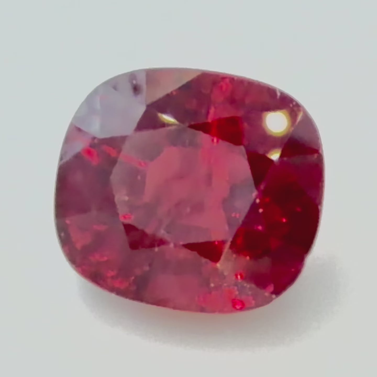 5.52 ct Red Ruby – Cushion Cut – Heated – Madagascar