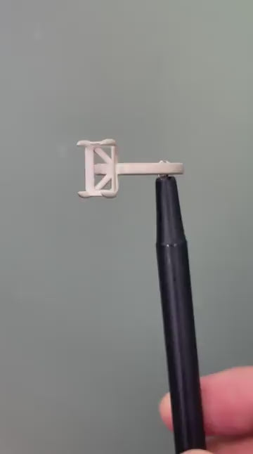 The ring after casting, turning