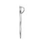 Sapphire Row Pearl Freeform Pendant (8 mm) setting in Platinum, shown without a pearl (pearl sold separately) — three-quarter view