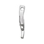 Sapphire Row Pearl Freeform Pendant (7 mm) setting in Platinum, shown without a pearl (pearl sold separately) — three-quarter view