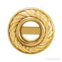 Sapphire Row Rope Earrings setting in 14K Yellow Gold, shown with a center stone (sold separately)
