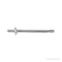 Sapphire Row Pearl Earrings setting in Platinum, shown without a pearl (pearl sold separately)