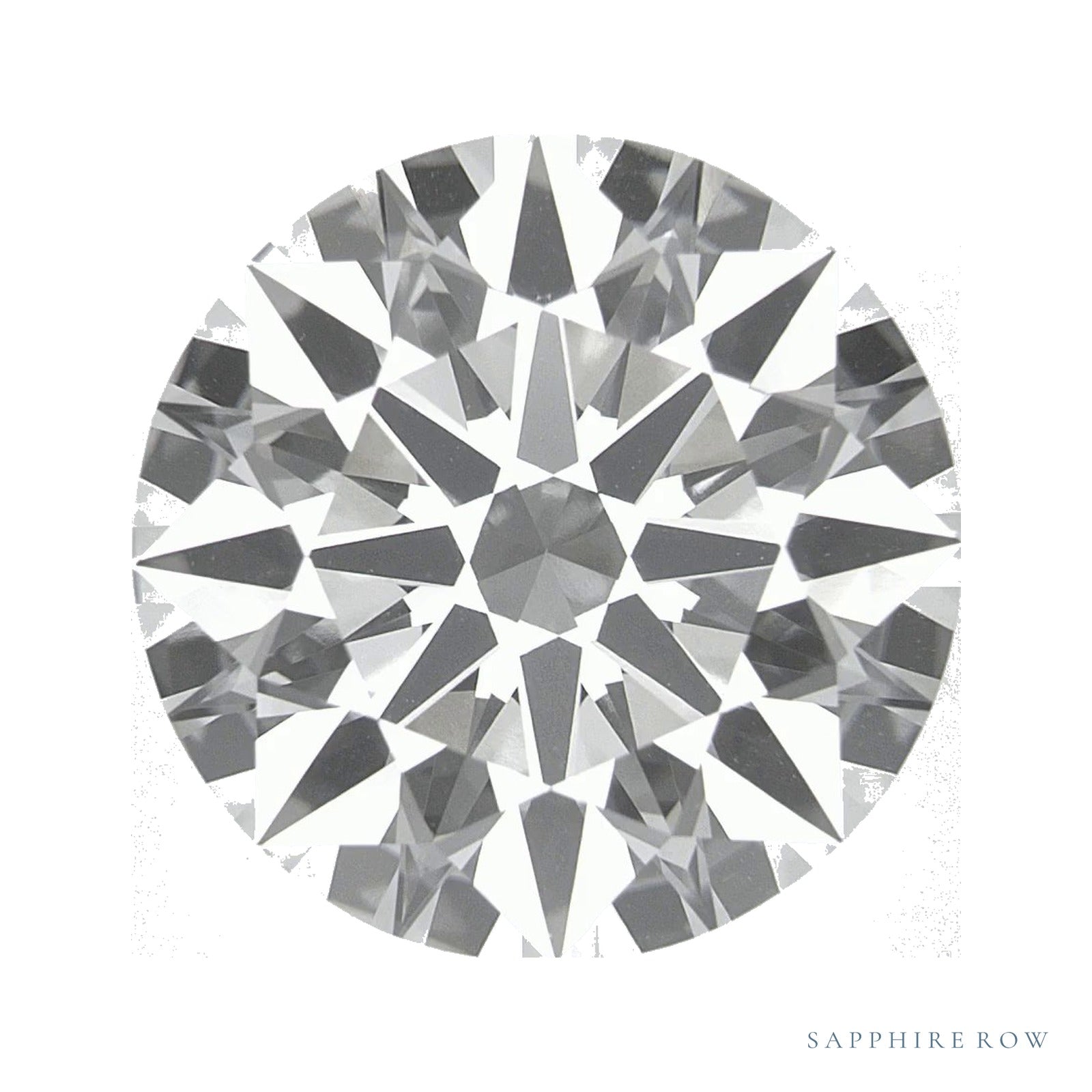 12.55 ct Round Lab-Grown Diamond – E VVS2 — Sapphire Row · cut · cut2 · cut3 · cut4