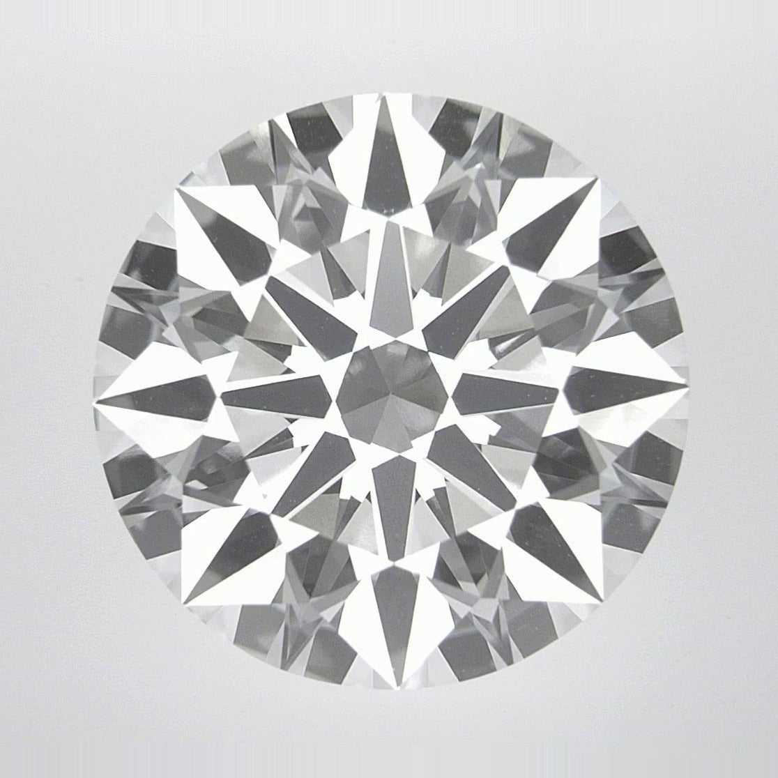 12.55 ct lab-grown diamond, round cut | Sapphire Row · cut7