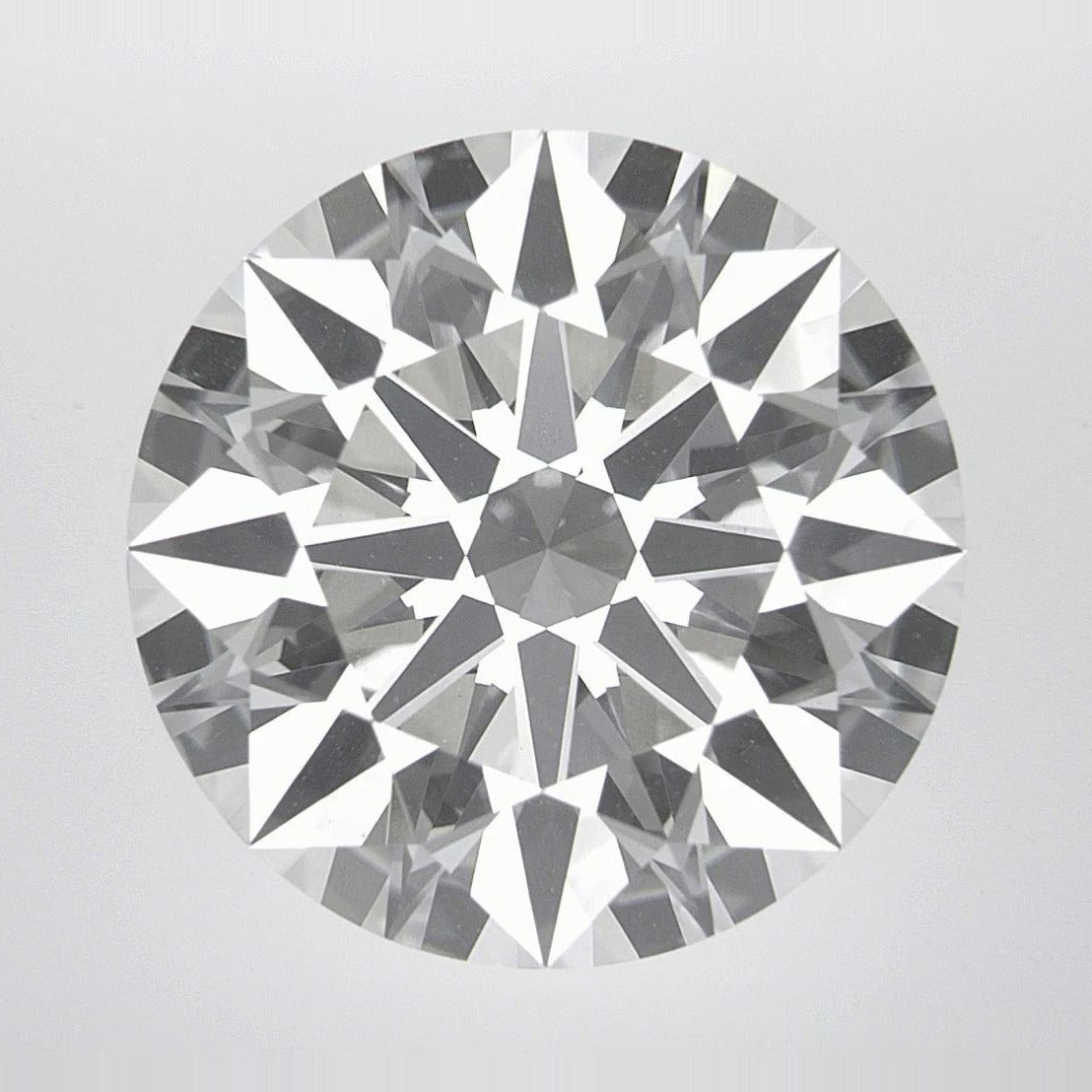 12.35 ct lab-grown diamond, round cut | Sapphire Row · cut7