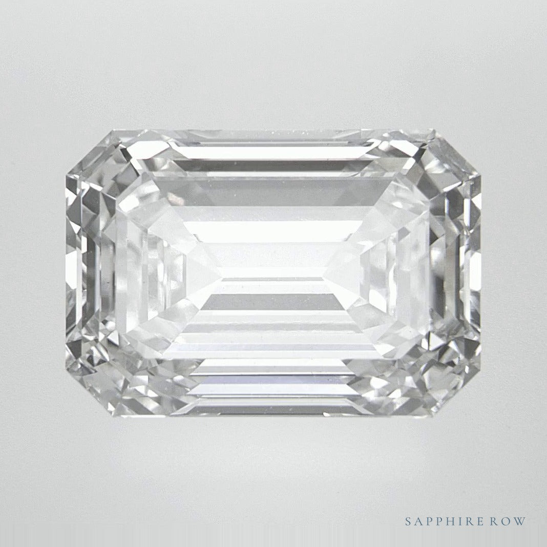 9.05 ct Emerald Lab-Grown Diamond – G VS1 — Sapphire Row · cut · cut7