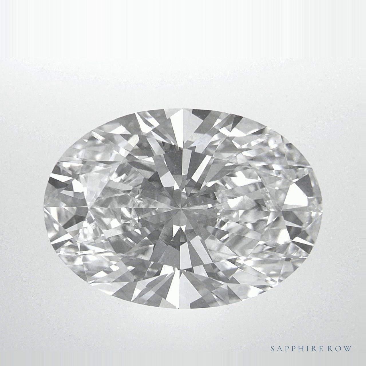 11.32 ct lab-grown diamond, oval cut | Sapphire Row · cut6