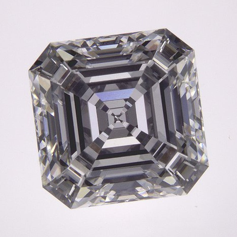 5.25 ct lab-grown diamond, asscher cut | Sapphire Row · cut7