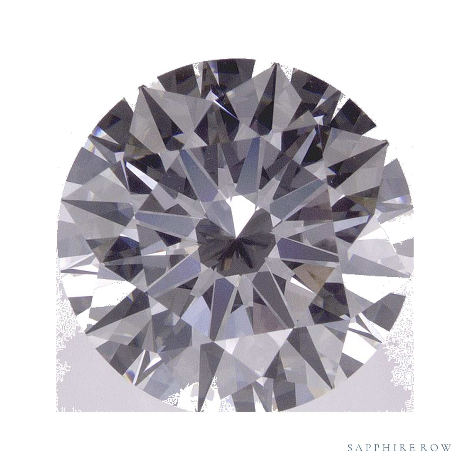 4.87 ct Round Lab-Grown Diamond – D VVS2 — Sapphire Row · cut · cut2 · cut3 · cut4