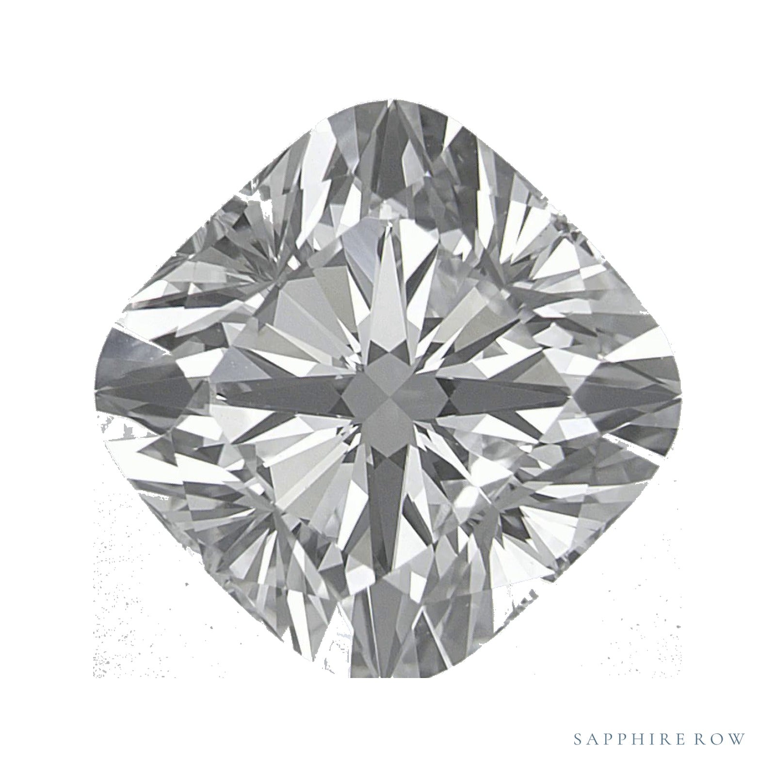4.81 ct lab-grown diamond, cushion cut | Sapphire Row · cut4