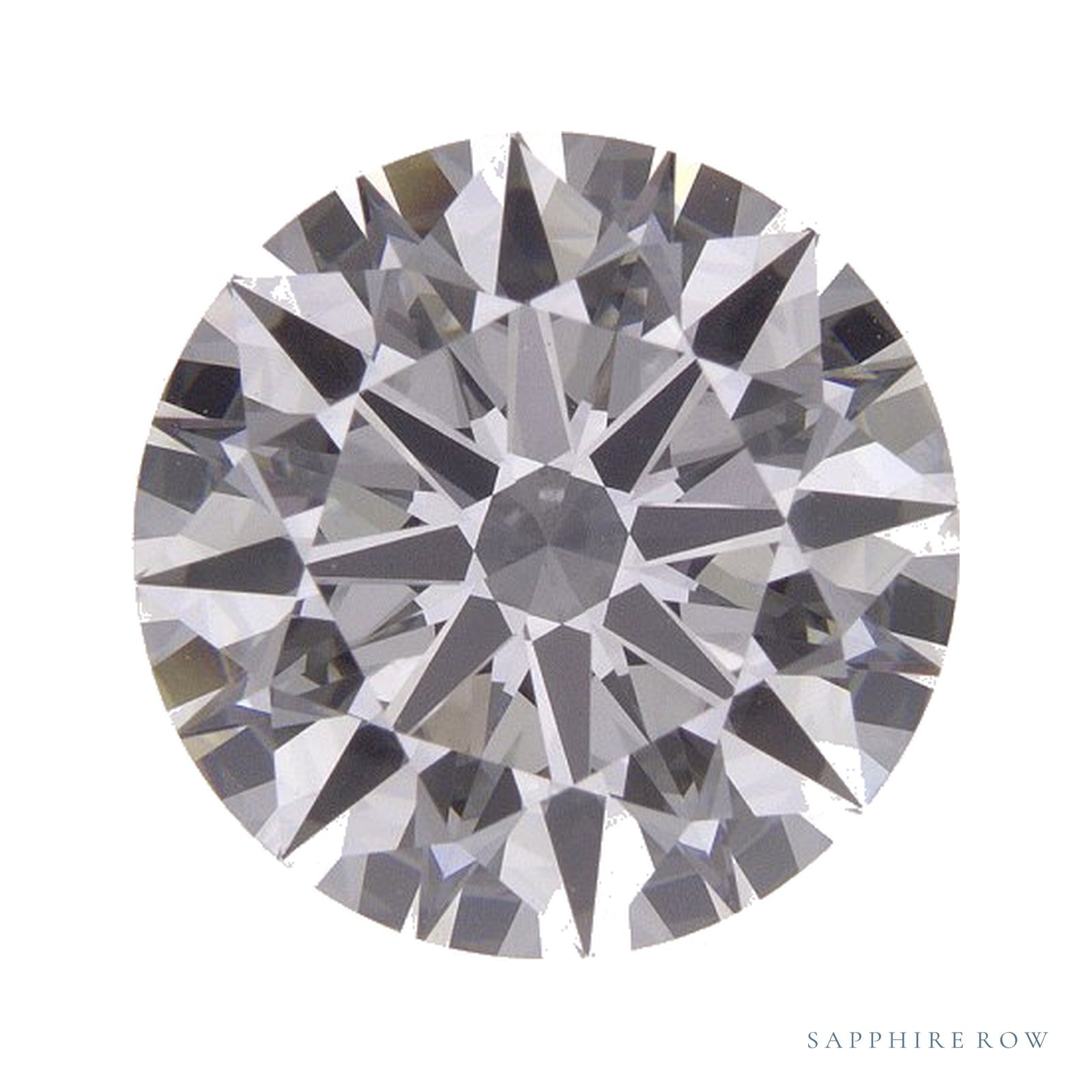4.76 ct Round Lab-Grown Diamond – E VVS2 — Sapphire Row · cut · cut2 · cut3 · cut4