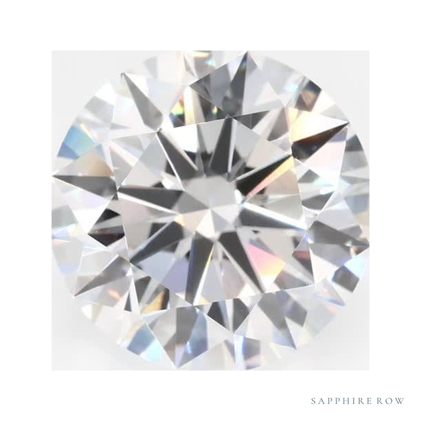 4.74 ct Round Lab-Grown Diamond – E VVS2 — Sapphire Row · cut · cut2 · cut3 · cut4