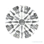 4.72 ct Round Lab-Grown Diamond – E VVS2 — Sapphire Row · cut · cut2 · cut3 · cut4